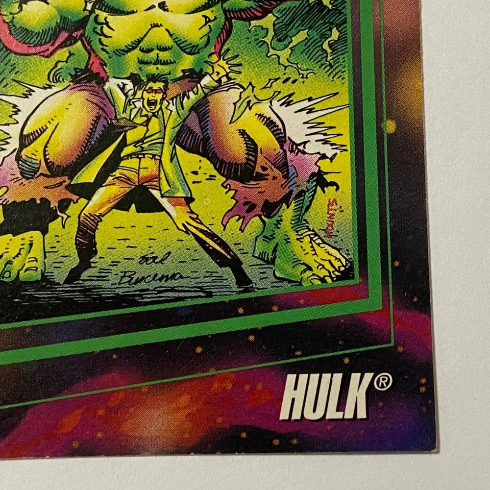 Vintage Marvel 1992 Hulk Series 3 Origins of HULK Impel Card 161 MARVEL Universe